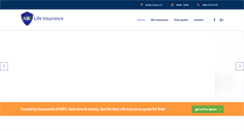Desktop Screenshot of nrilifeinsurance.com